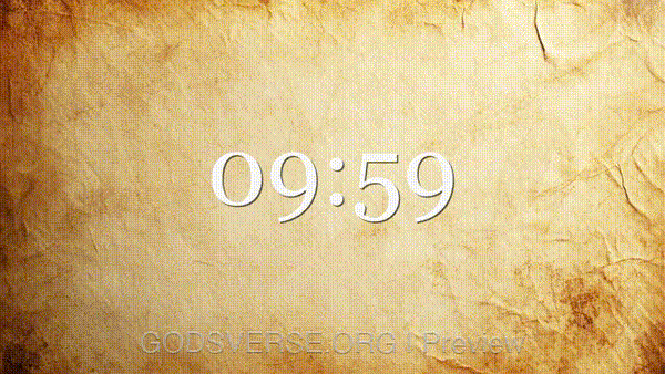 10-minute countdown timer Scripture Scroll