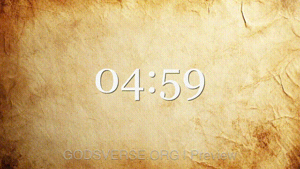 5-minute countdown timer Scripture Scroll