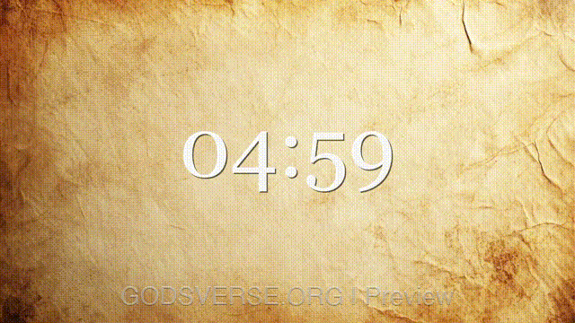 5-minute countdown timer Scripture Scroll