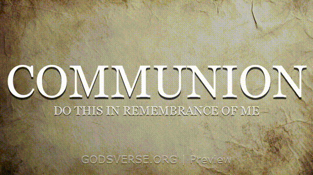 Communion motion background scripture scroll