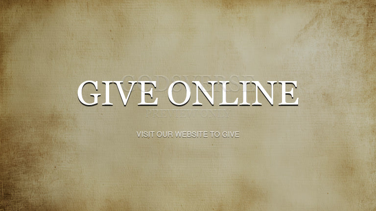 Give Online worship background scripture scroll