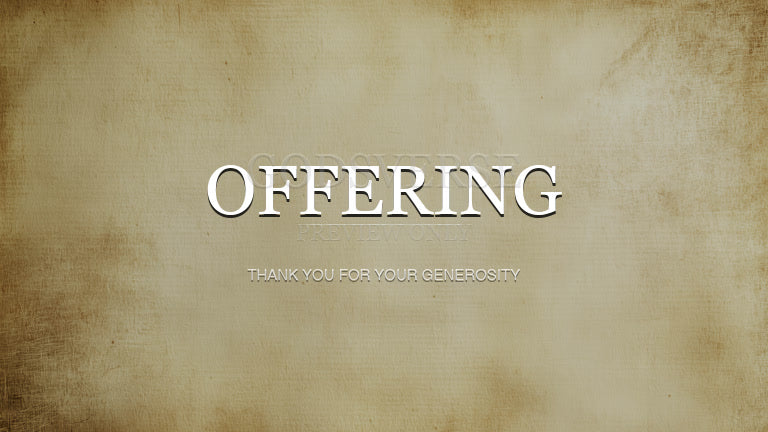 Offering worship background scripture scroll