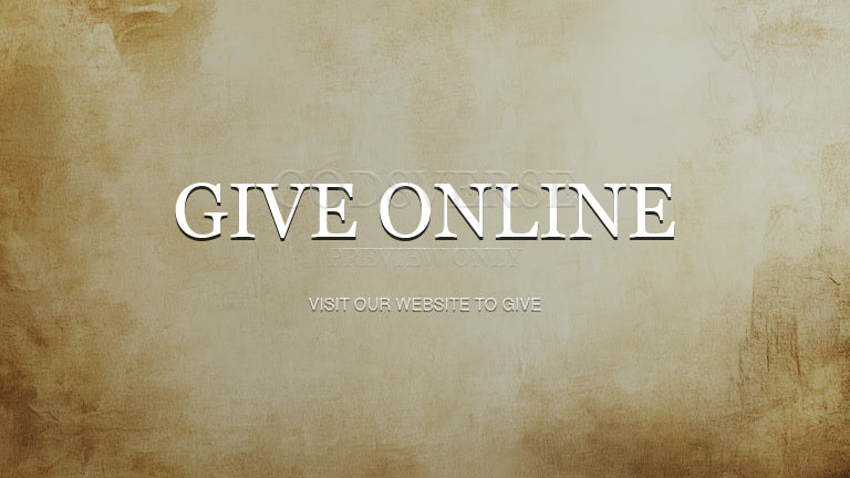 Give Online worship background scripture scroll