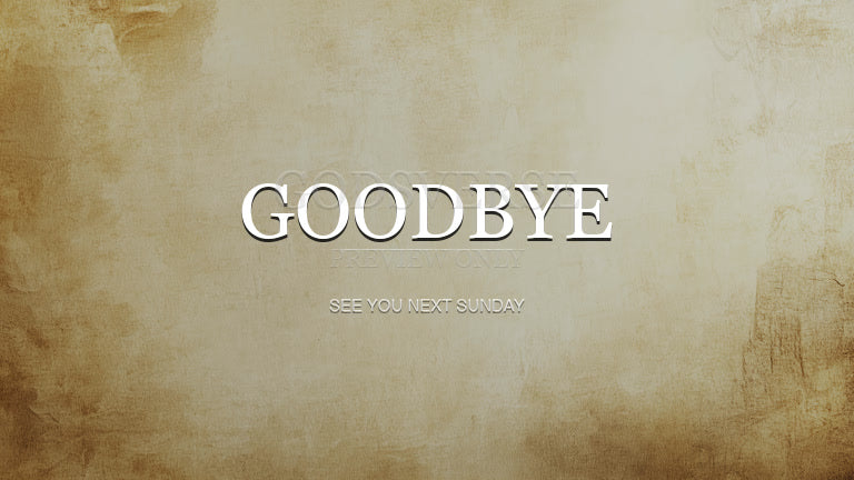 Goodbye worship background scripture scroll