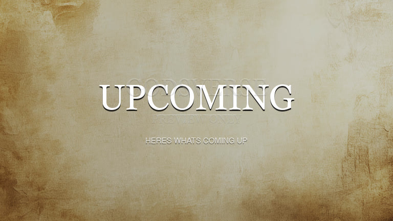 Upcoming worship background scripture scroll