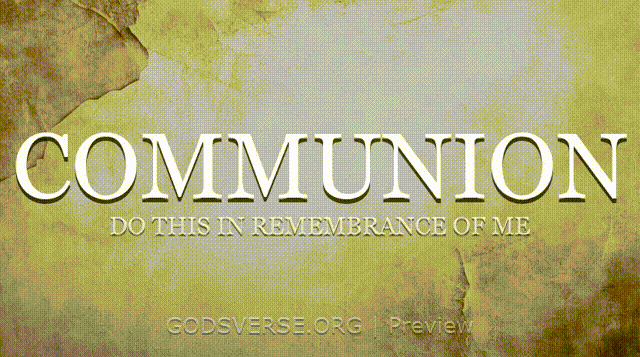 Communion motion background scripture scroll