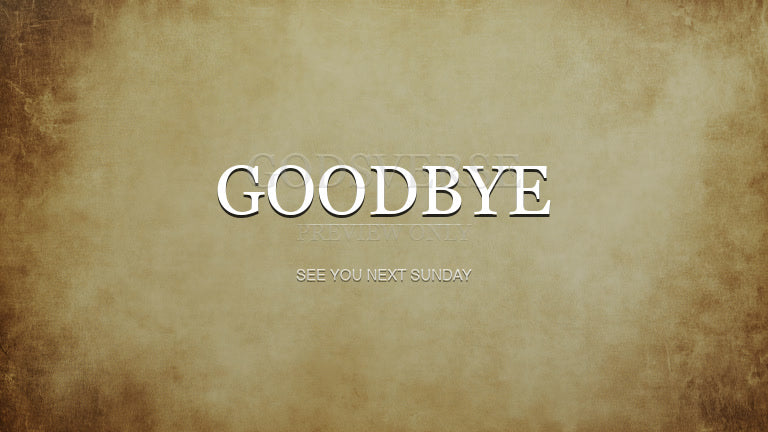 Goodbye worship background scripture scroll