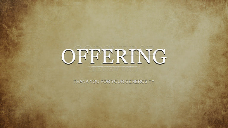 Offering worship background scripture scroll