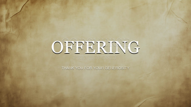 Offering worship background scripture scroll
