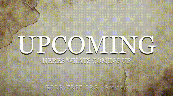 Upcoming motion background scripture scroll
