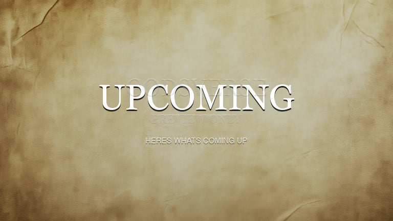Upcoming worship background scripture scroll