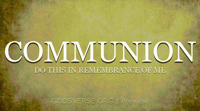 Communion motion background scripture scroll