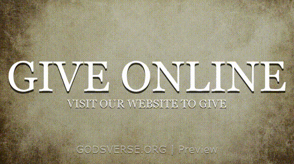 Give Online motion background scripture scroll