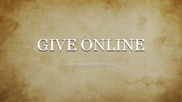 Give Online worship background scripture scroll