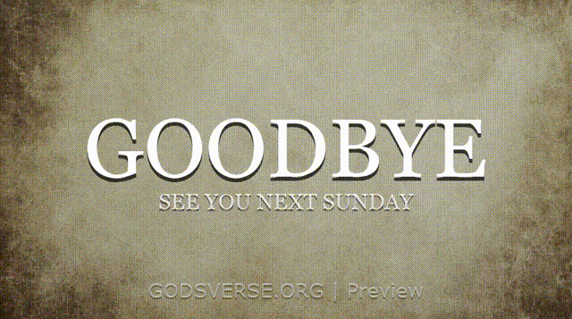 Goodbye motion background scripture scroll