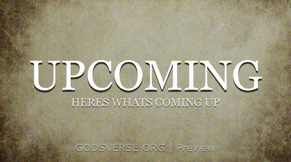 Upcoming motion background scripture scroll
