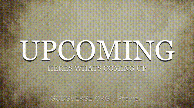 Upcoming motion background scripture scroll