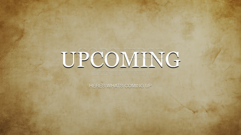 Upcoming worship background scripture scroll