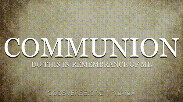 Communion motion background scripture scroll