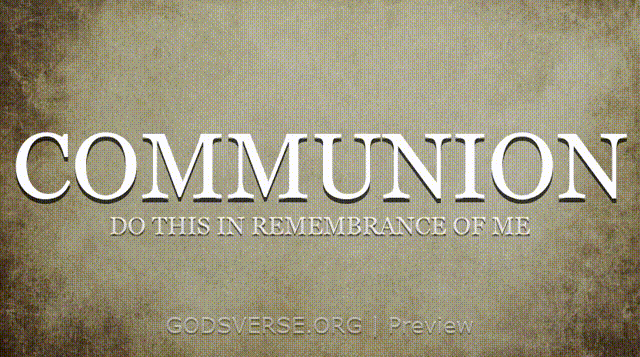 Communion motion background scripture scroll