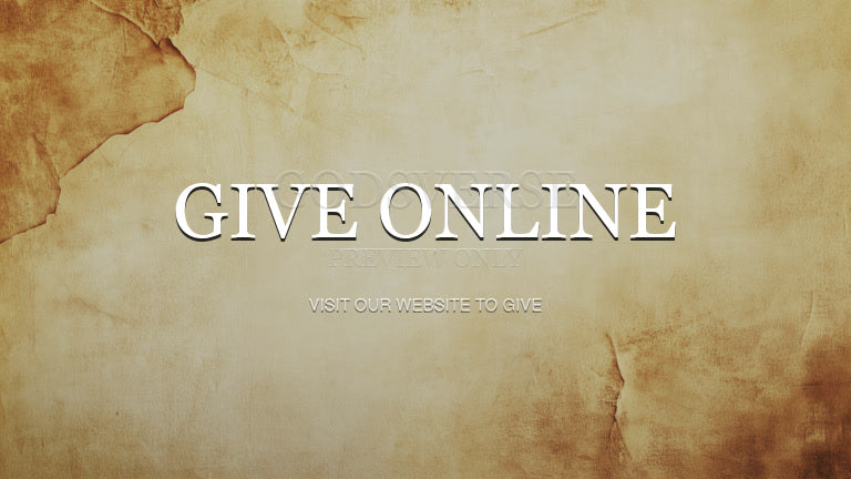 Give Online worship background scripture scroll