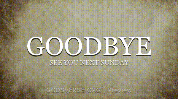 Goodbye motion background scripture scroll