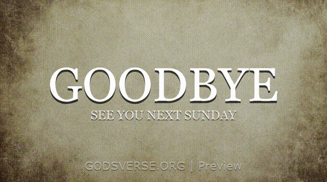 Goodbye motion background scripture scroll