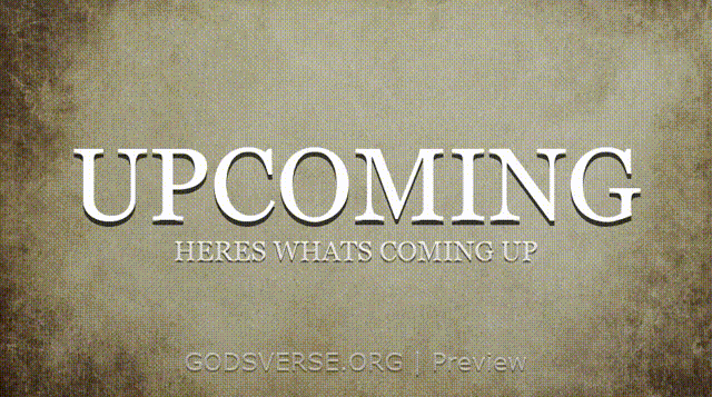 Upcoming motion background scripture scroll