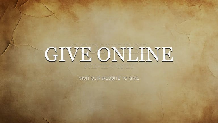 Give Online worship background scripture scroll