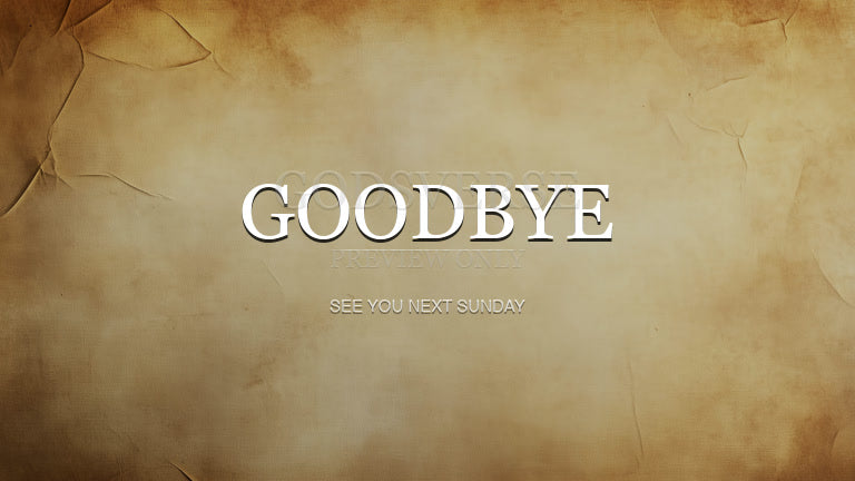 Goodbye worship background scripture scroll