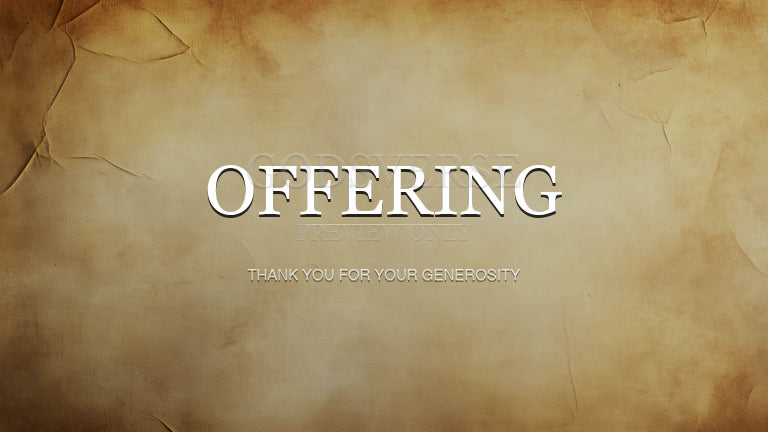Offering worship background scripture scroll