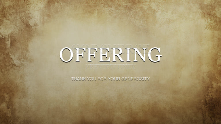 Offering worship background scripture scroll