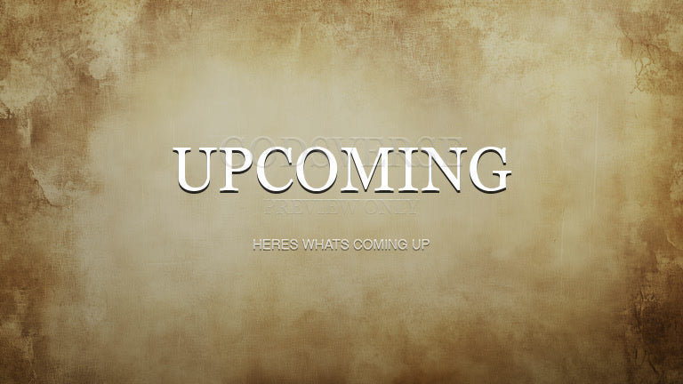 Upcoming worship background scripture scroll