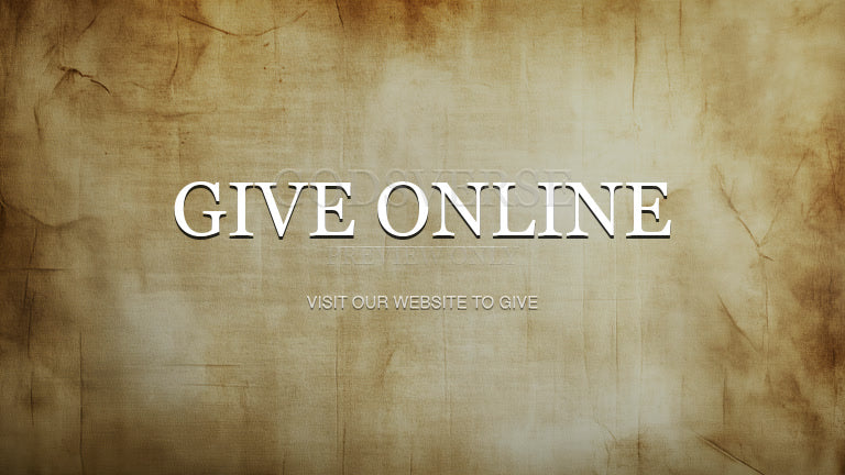 Give Online worship background scripture scroll