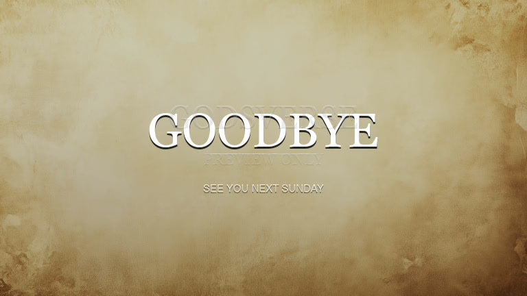 Goodbye worship background scripture scroll