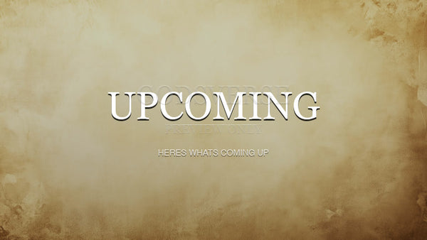 Upcoming worship background scripture scroll