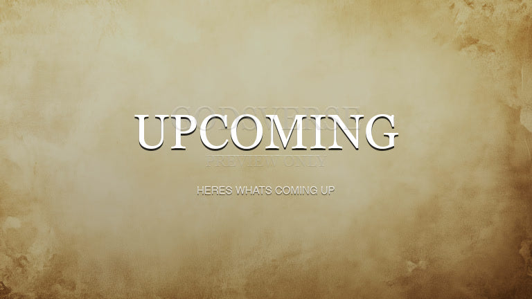 Upcoming worship background scripture scroll