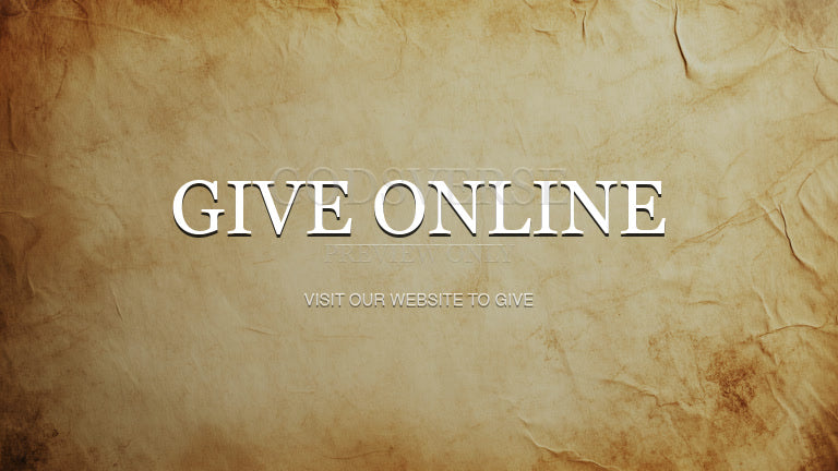 Give Online worship background scripture scroll