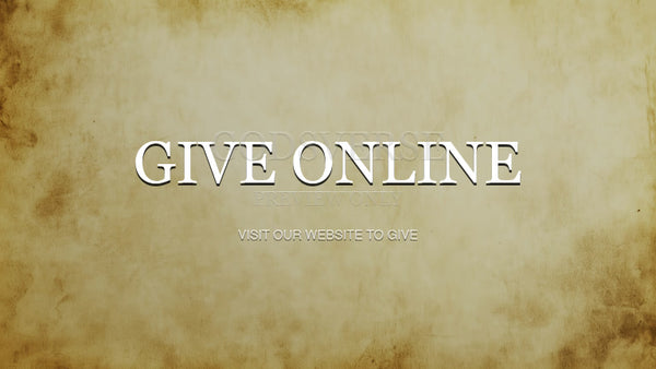 Give Online worship background scripture scroll