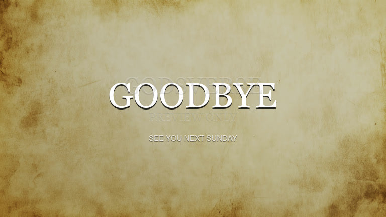 Goodbye worship background scripture scroll