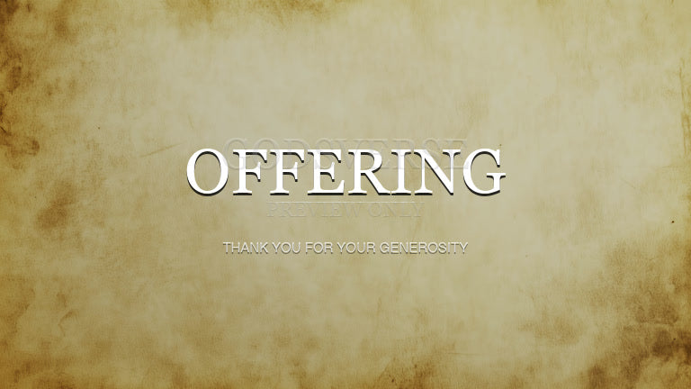 Offering worship background scripture scroll
