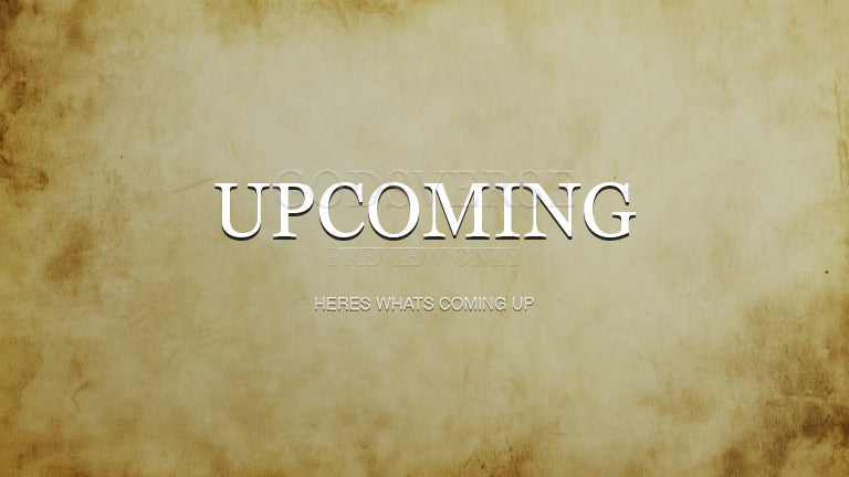 Upcoming worship background scripture scroll