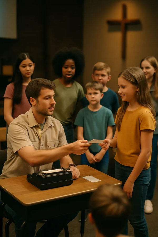 The Dispatch Desk VBS skit