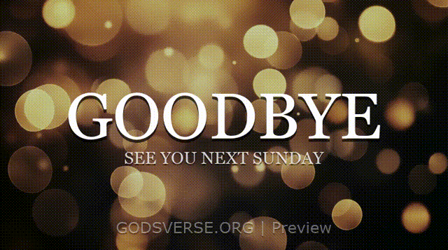 Goodbye motion background soft bokeh
