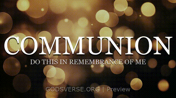 Communion motion background soft bokeh