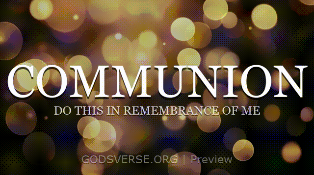 Communion motion background soft bokeh