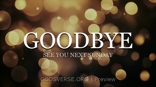 Goodbye motion background soft bokeh