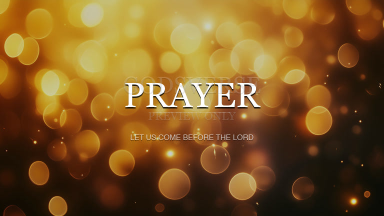 Prayer worship background soft bokeh