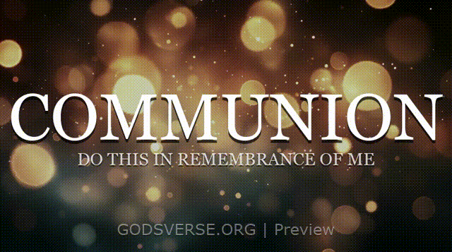 Unity Communion Gif Communion Motion Background - Soft Bokeh | Godsverse – Godsverse Shop