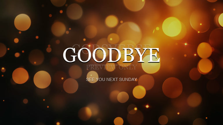 Goodbye worship background soft bokeh